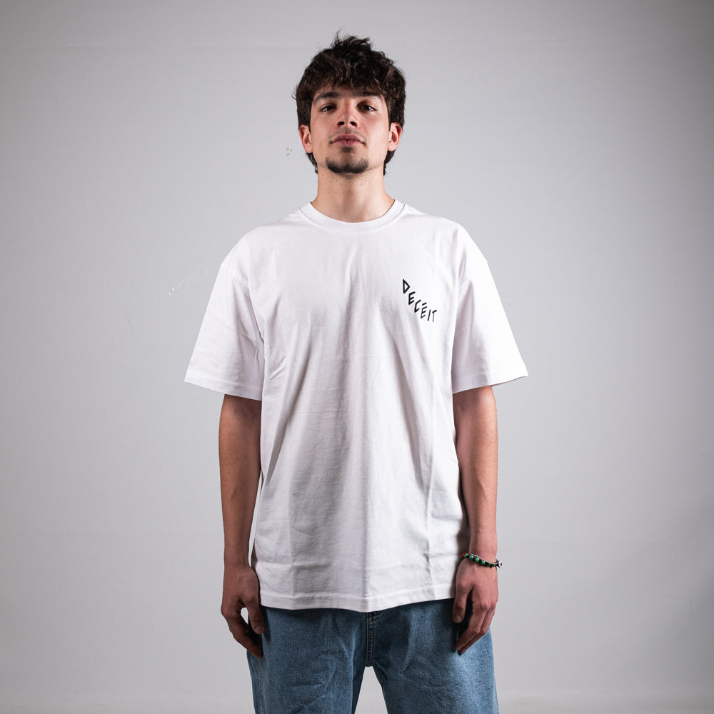 T-shirt Deceit - Rocky-Bianco