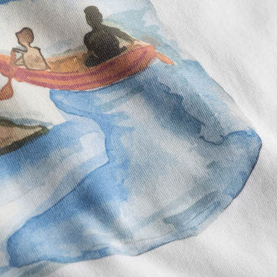 T-shirt a maniche corte Forét - Canoe Tee-Bianco