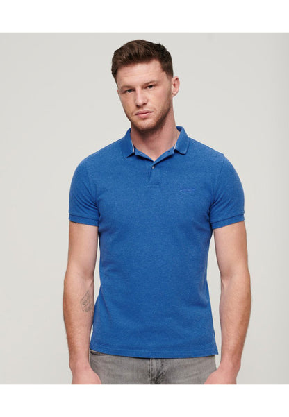 Superdry Polo - Classic Pique Polo-Blue