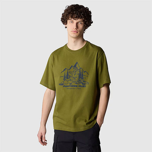 The North Face Short Sleeve T-Shirt - Nature Tee-Green