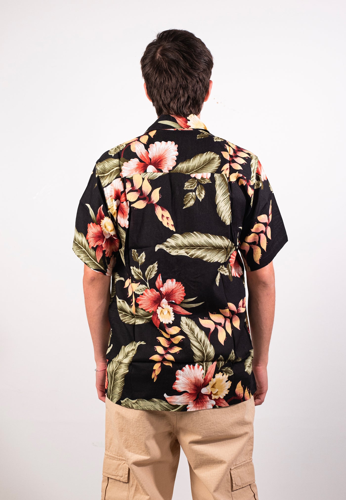 Camicia Hawaiiana Karmakula - Nevada Black-Nero