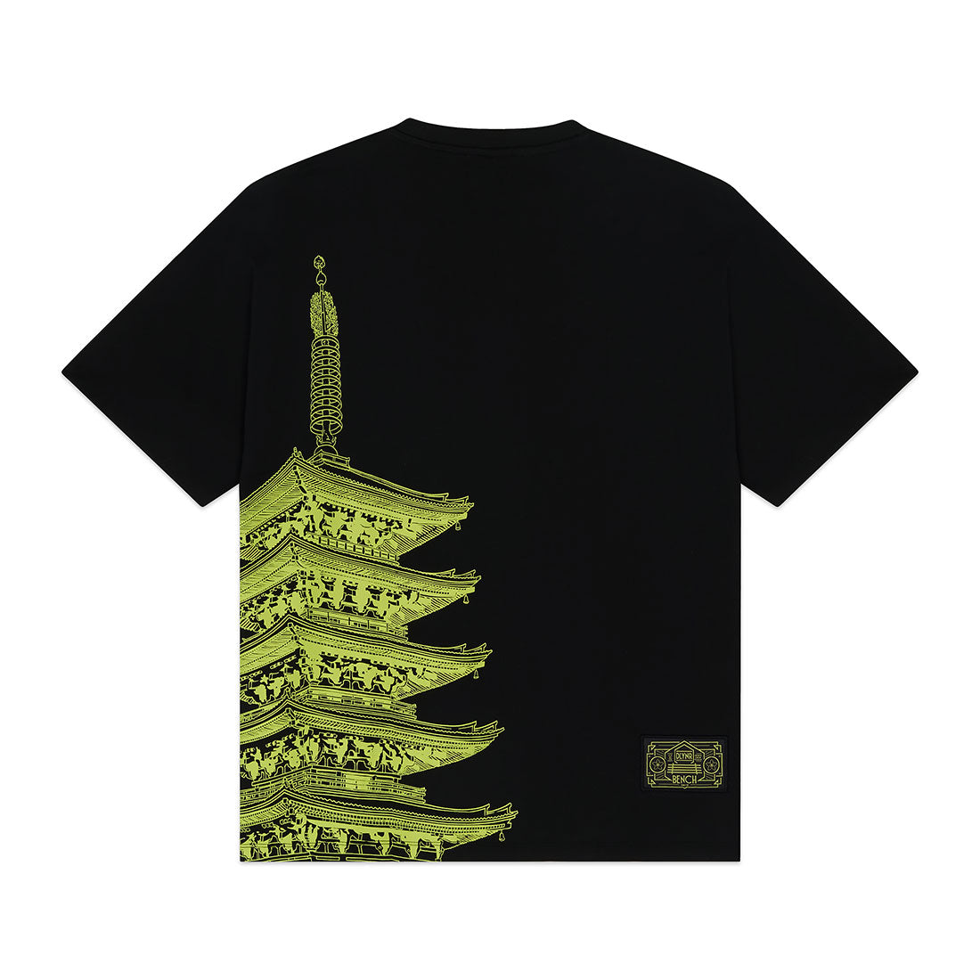 T-shirt Dolly Noire - Bench Tokyo Over Kimono Tee-Nero