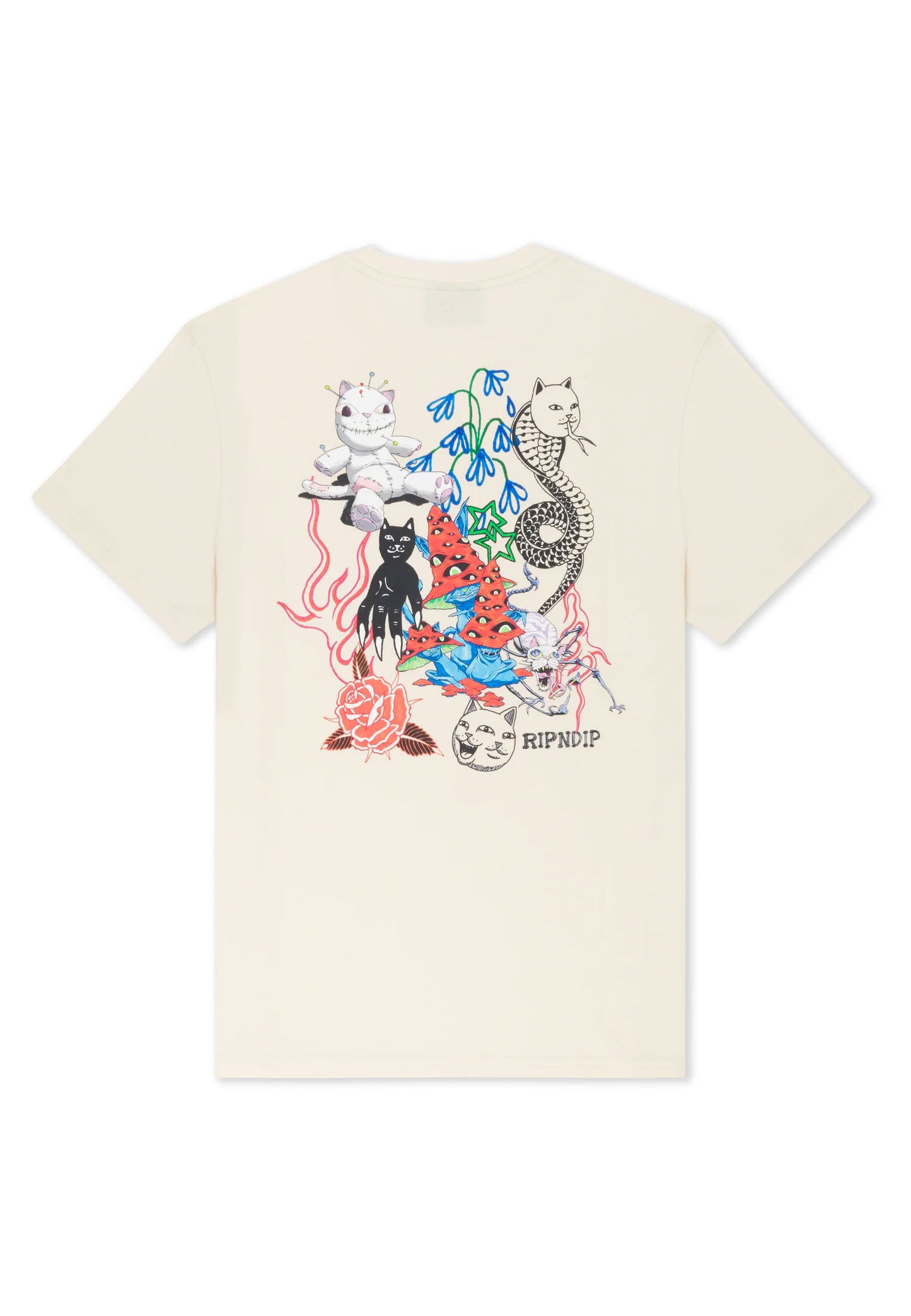 T-shirt Rip N Dip - Travis Tee-Crema