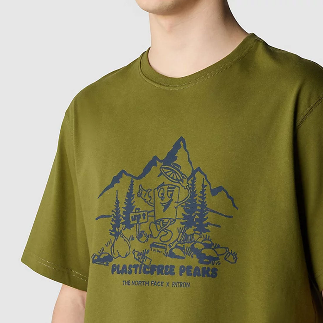 T-shirt a maniche corte The North Face - Nature Tee-Verde