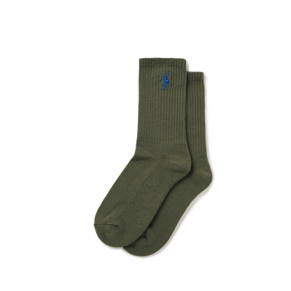 Polar Socks - No Comply Socks-Green