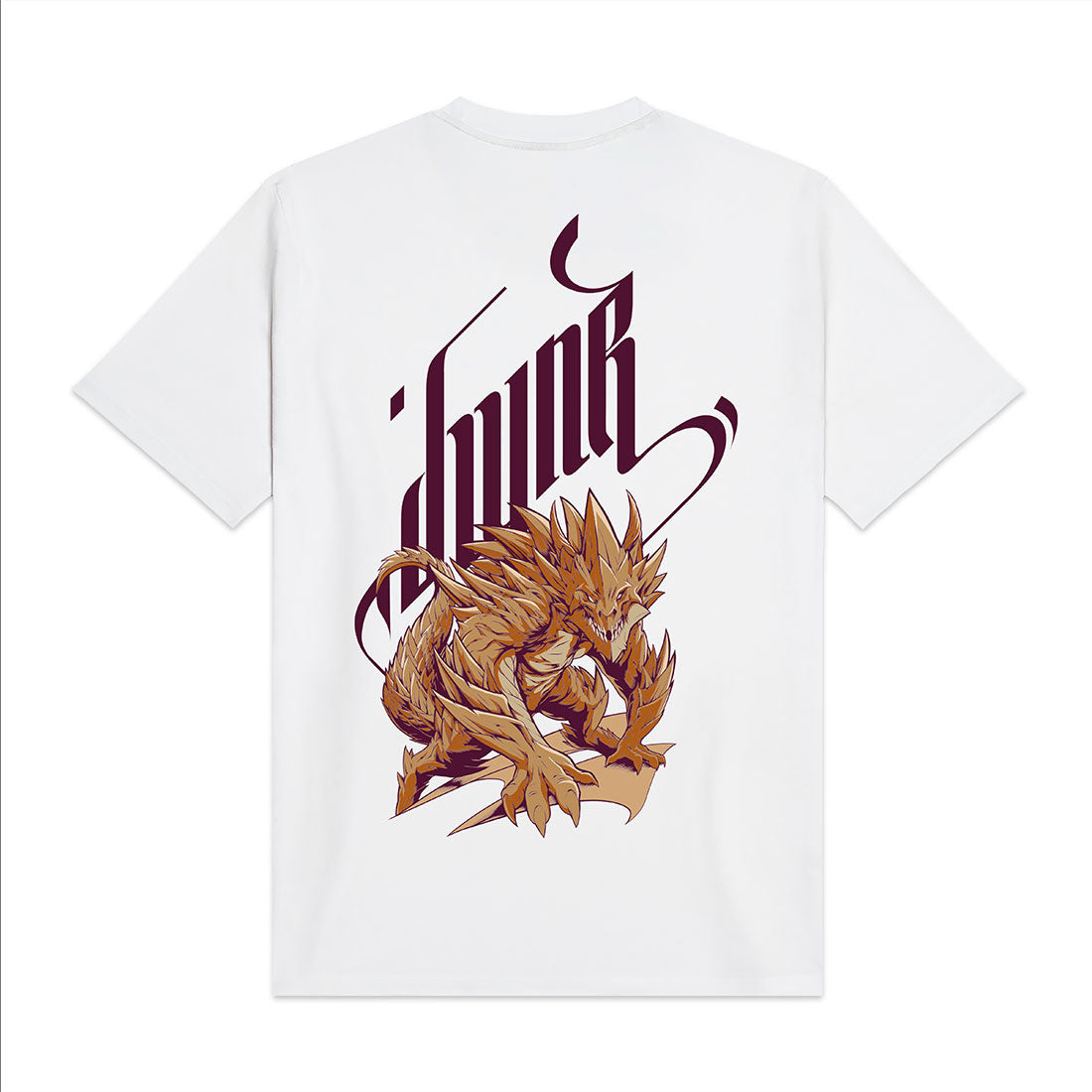 Dolly Noire T-shirt - Desert Dragon Tee-White