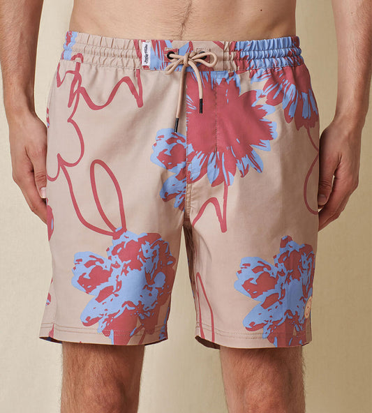 Dreamin Wild Poolshort -Crema