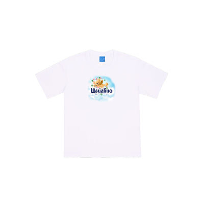 T-shirt Usual - Usualino Tee-Bianco