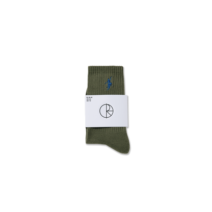 Polar Socks - No Comply Socks-Green