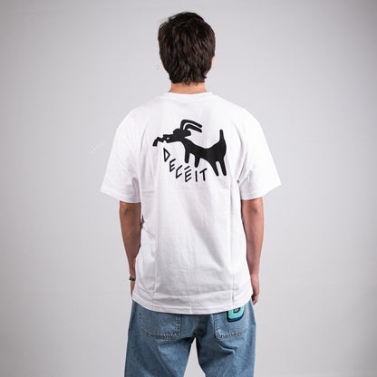 Deceit T-shirt - Rocky-White