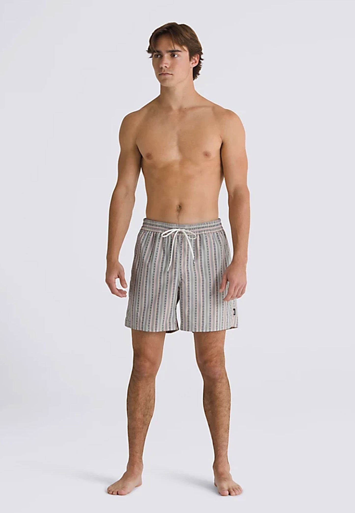 Costume da bagno Vans - Primary Stripe Boardshort-Grigio