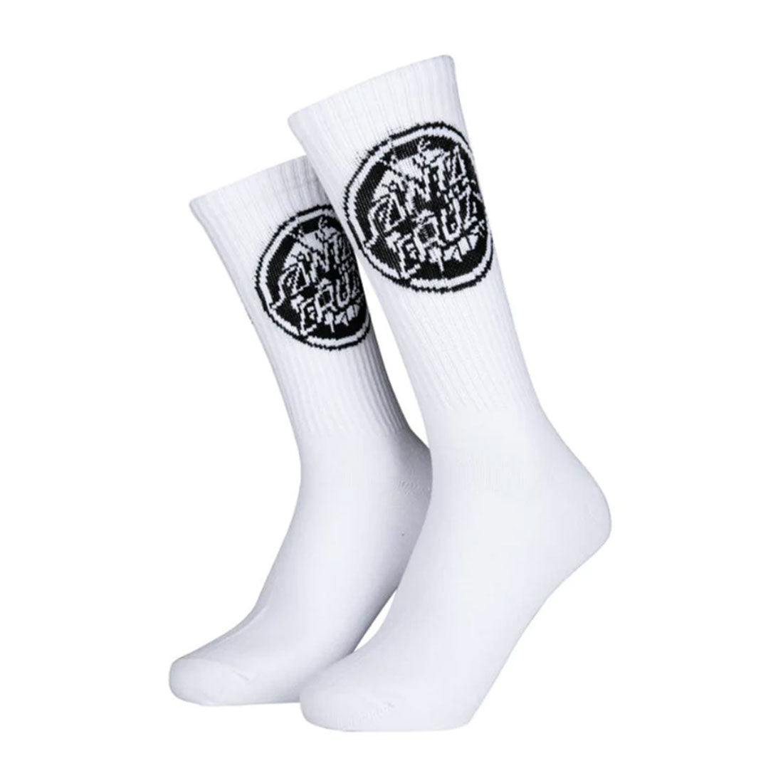 Santa Cruz Socks - Rob Target Socks-White