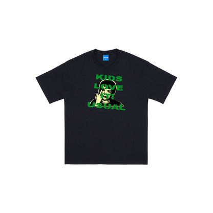 T-shirt Usual - Kids Tee-Nero