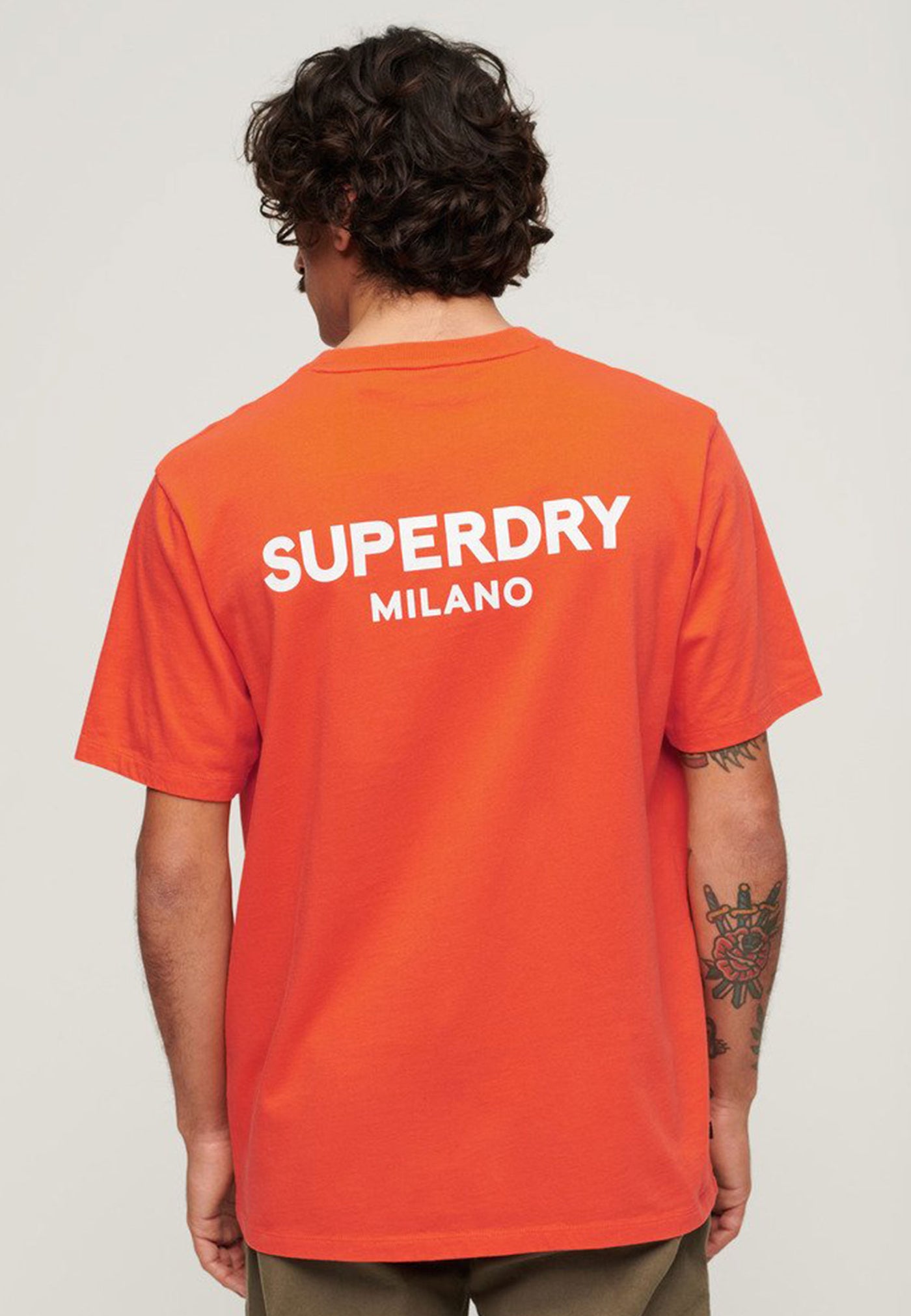 T-shirt a maniche corte Superdry - Luxury Sport Tee-Rosso
