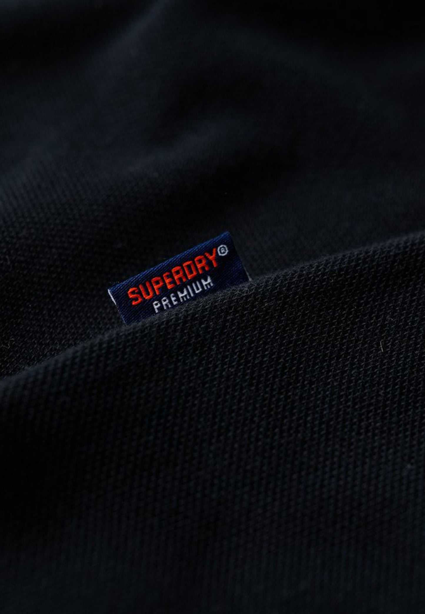 Superdry Polo - Classic Pique Polo-Black