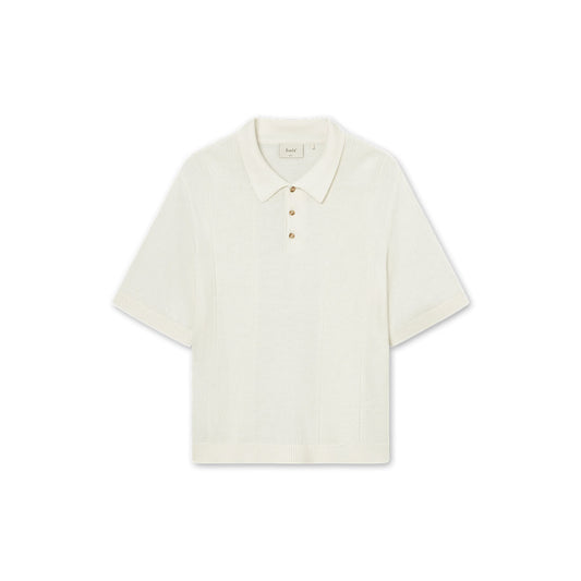 Polo in maglia Forét - Astern-Crema