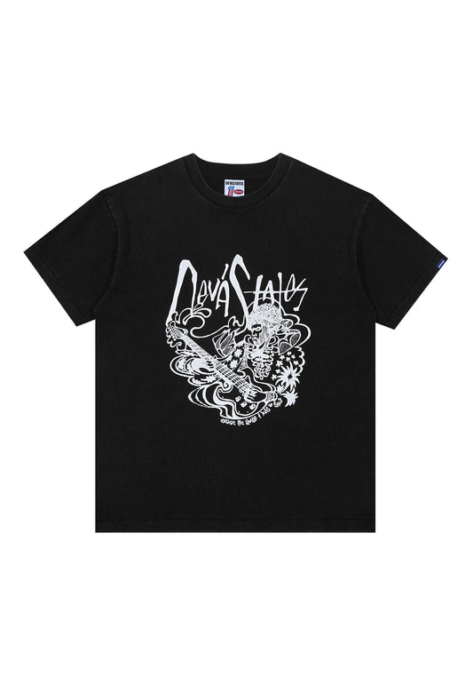 Devà States short-sleeved t-shirt - Buster-Black