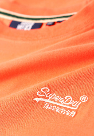 T-shirt a maniche corte Superdry - Vintage Logo Tee-Arancione