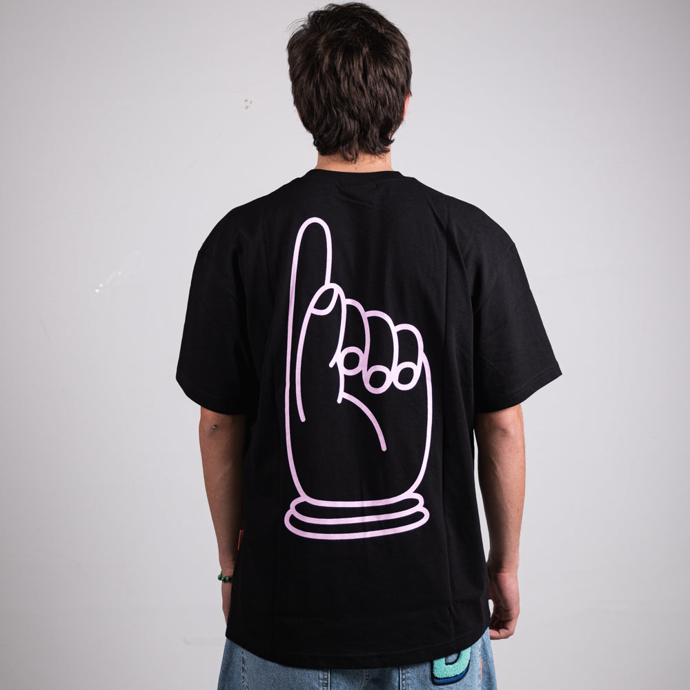 T-shirt Deceit - Finger -Nero