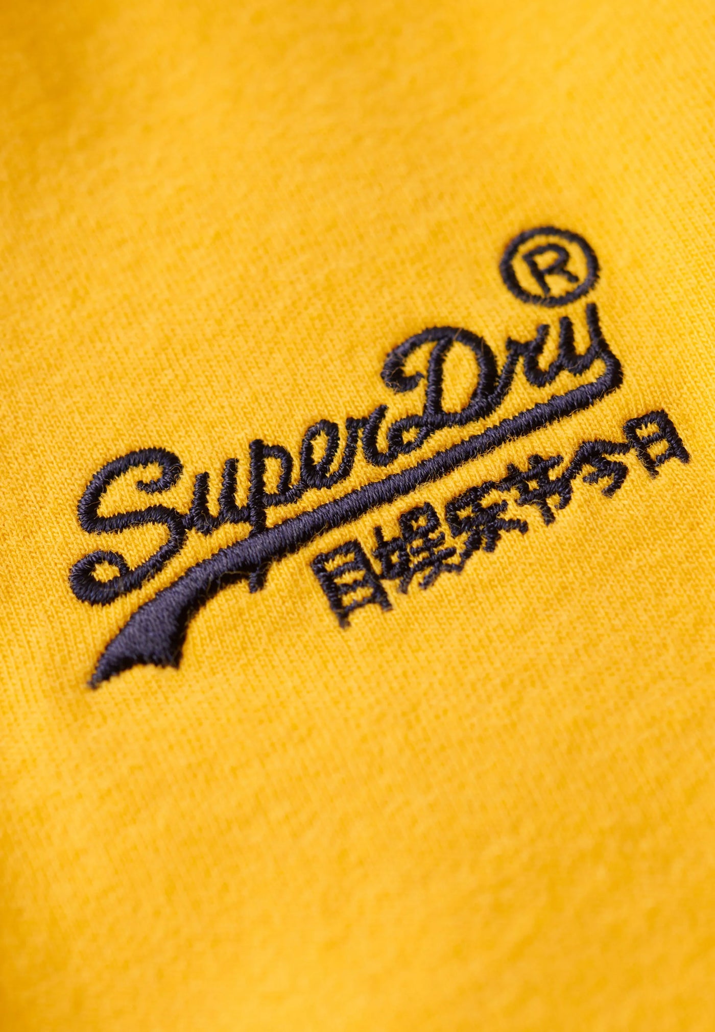 T-shirt a maniche corte Superdry - Vintage Logo Tee-Giallo