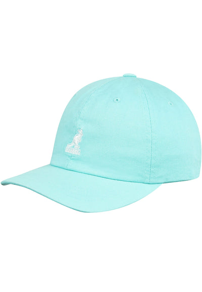 Berretto Kangol - Washed Baseball Cap -Azzurro