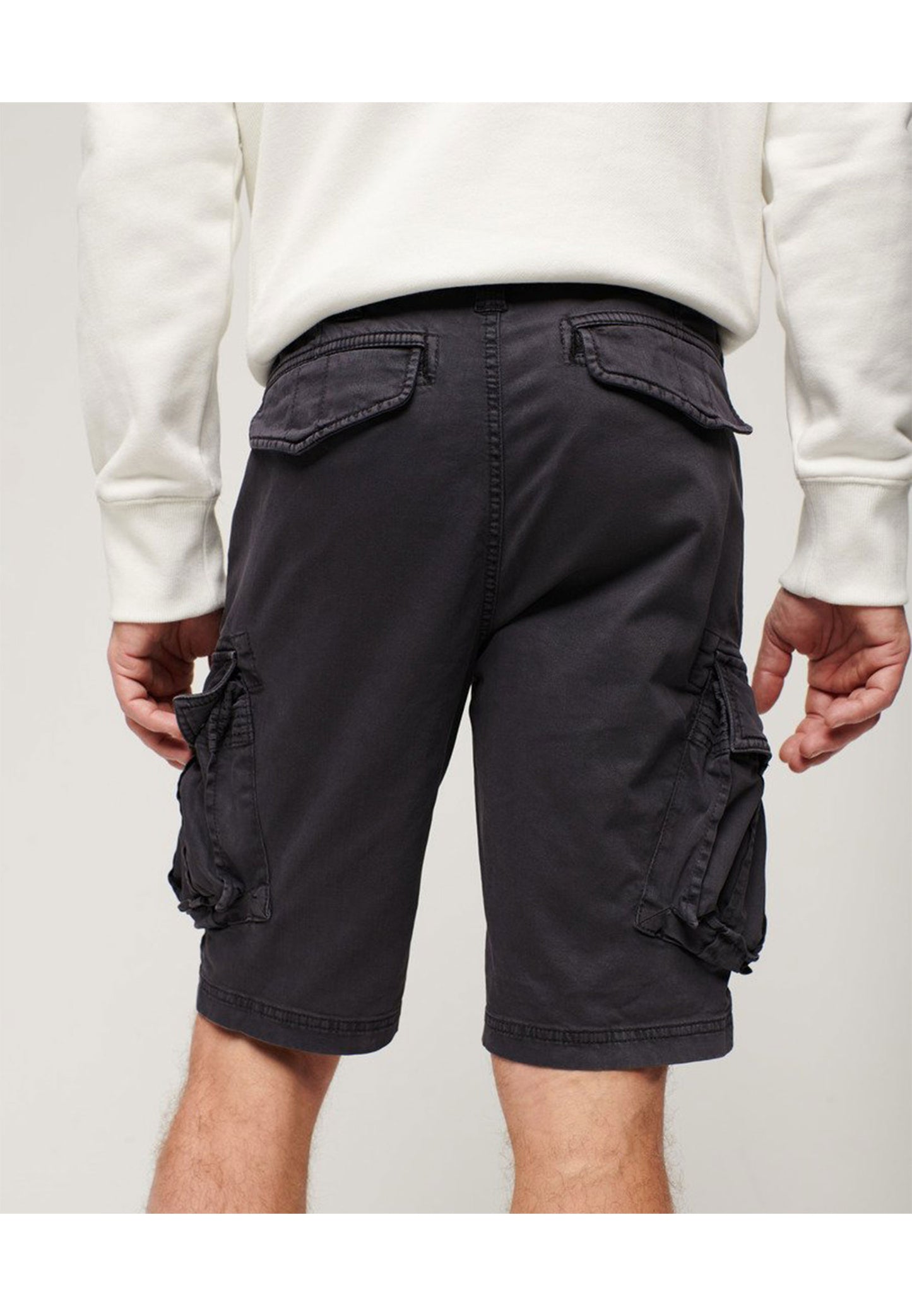 Superdry Shorts - Core cargo Shorts-Black