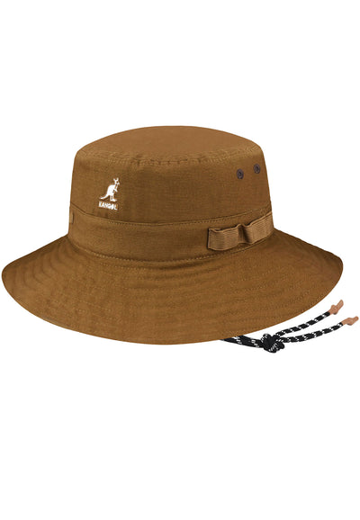 Cappello da pescatore Kangol - Utility Cords Jungle-Marrone