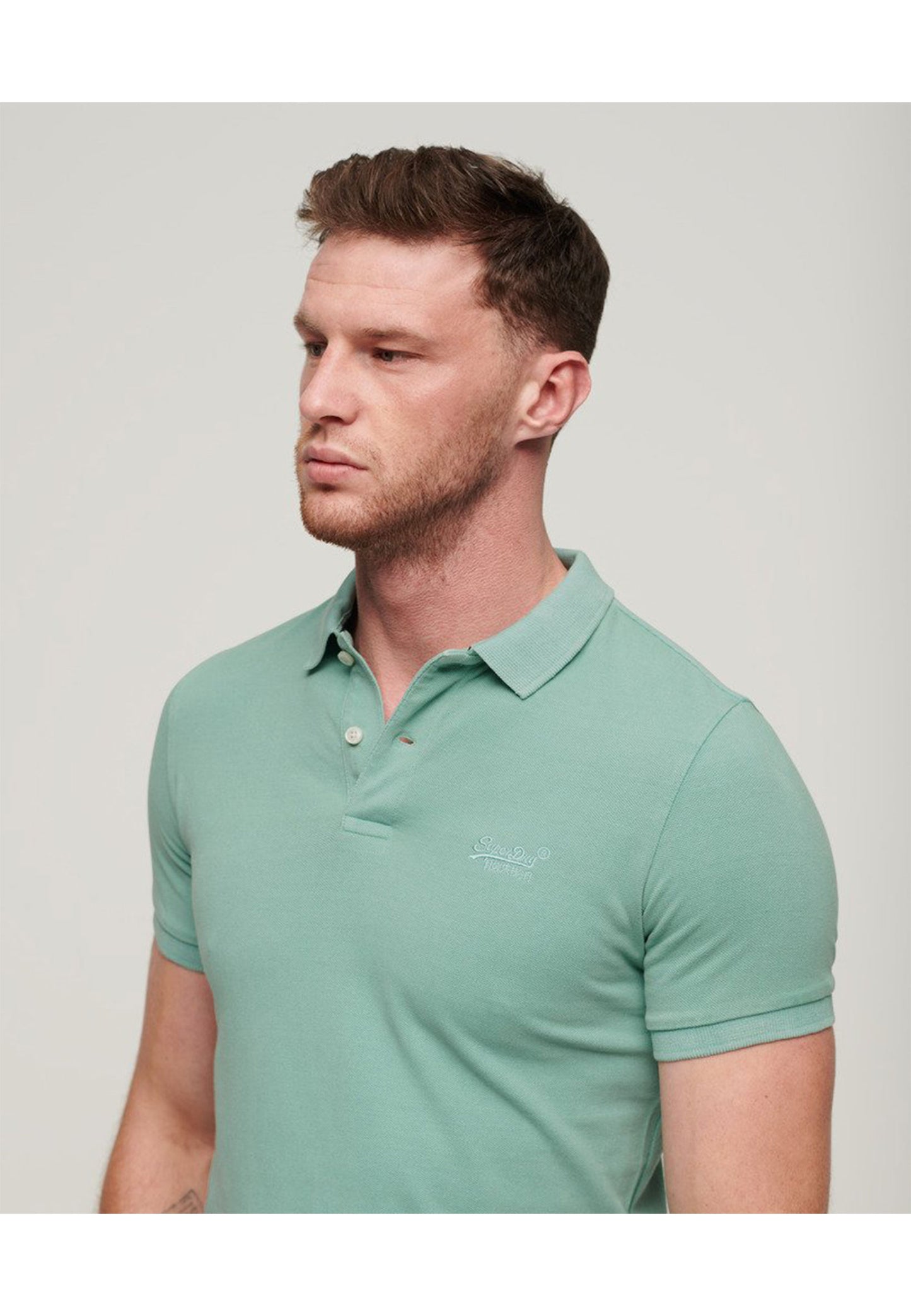 Superdry Polo - Classic Pique Polo-Green