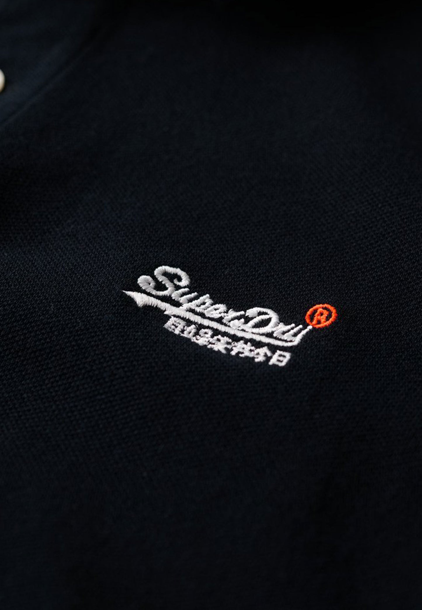 Superdry Polo - Classic Pique Polo-Black