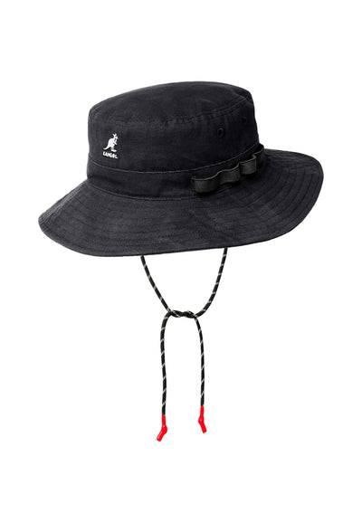 Cappello da pescatore Kangol - Utility Cords Jungle-Nero