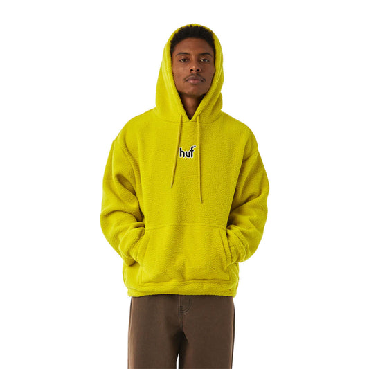 Felpa in pile Huf - Griffith Fleece-Giallo