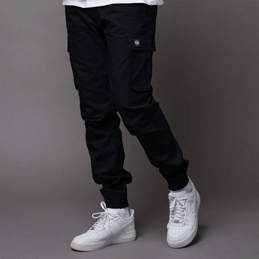 Dolly Noire Pants - Cotton Ripstop Cargo pants - Black