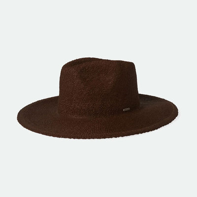 Cappello elegante brixton - Cohen Straw Cowboy Hat-Marrone