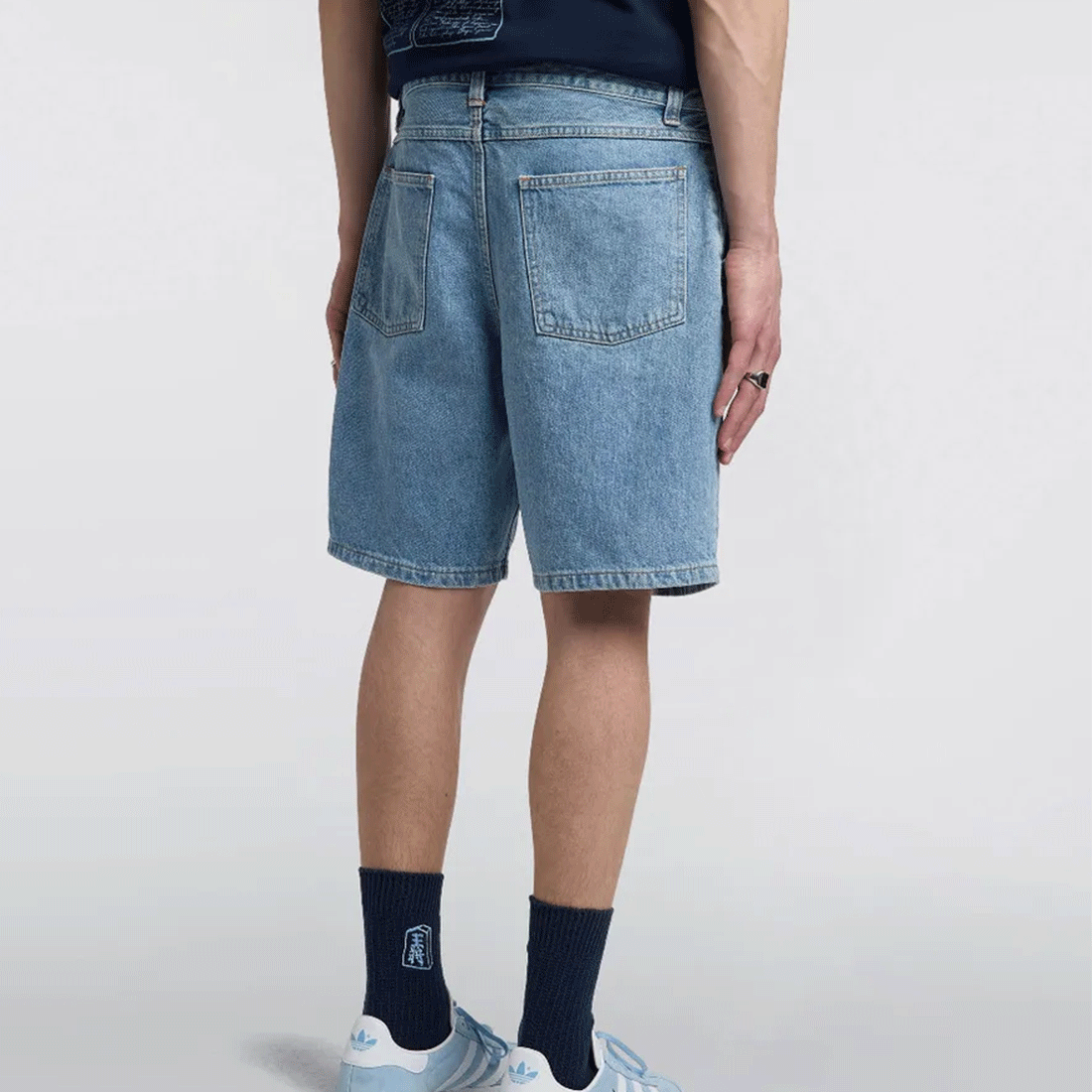 Pantaloncini Jeans Edwin - Bridger Short-Azzurro