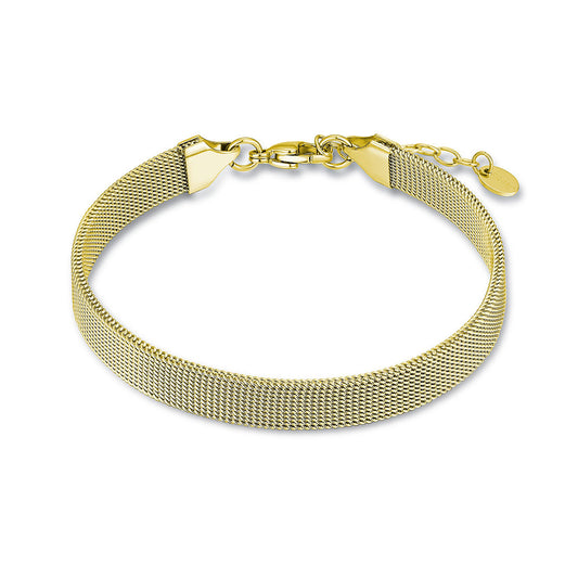 Bracciale catena milano oro - BrandGioielli-Oro