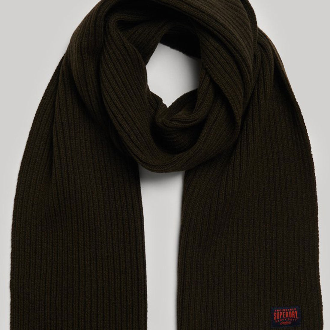 Sciarpa Superdry - Knitted Scarf-Verde