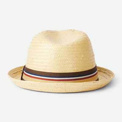 Cappello elegante Brixton - Castor Fedora-Crema