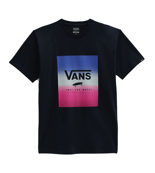 Classic Print Box Tee -Black