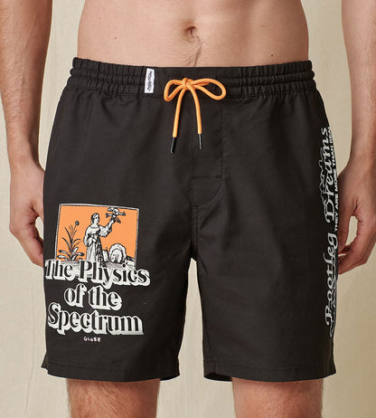 The Physics Poolshort -Black