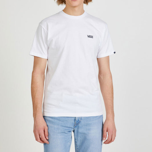 Vans Short Sleeve T-Shirt - Left Chest Logo Tee-White