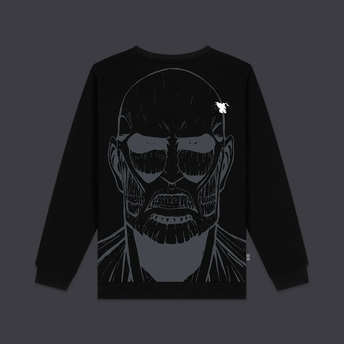 Dolly Noire Hoodie - Colossal titan Crewneck-Black