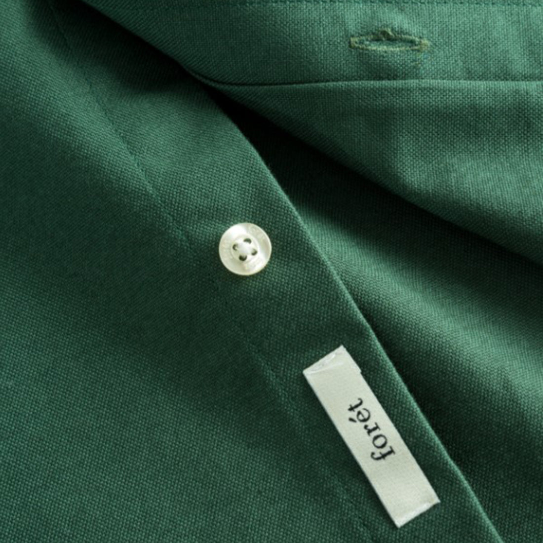 Forét long sleeve shirt - Life Shirt - Green
