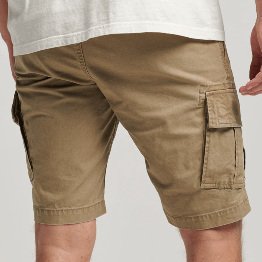 Superdry Shorts - Core Cargo Short - Beige