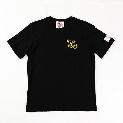 T-shirt a maniche corte 0275 - Logo tee-Nero