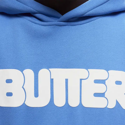 Felpa con cappuccio Butter Goods - Rounded Logo Hoodie-Azzurro