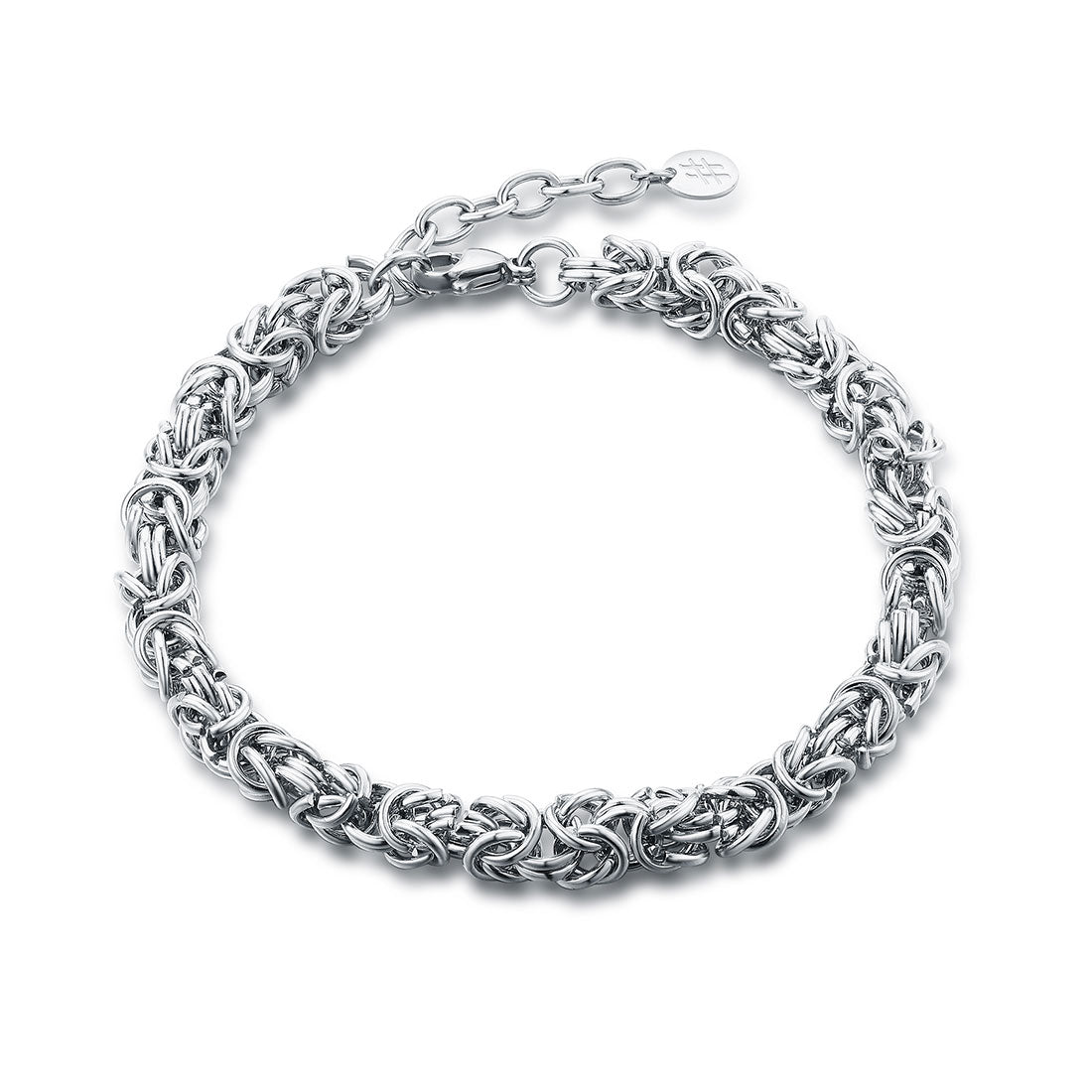 Celtic steel chain bracelet - BrandGioielli-Grey