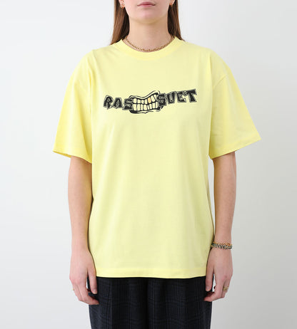 Paccbet (Rassvet) short sleeve t-shirt - Teeth Tee -Yellow