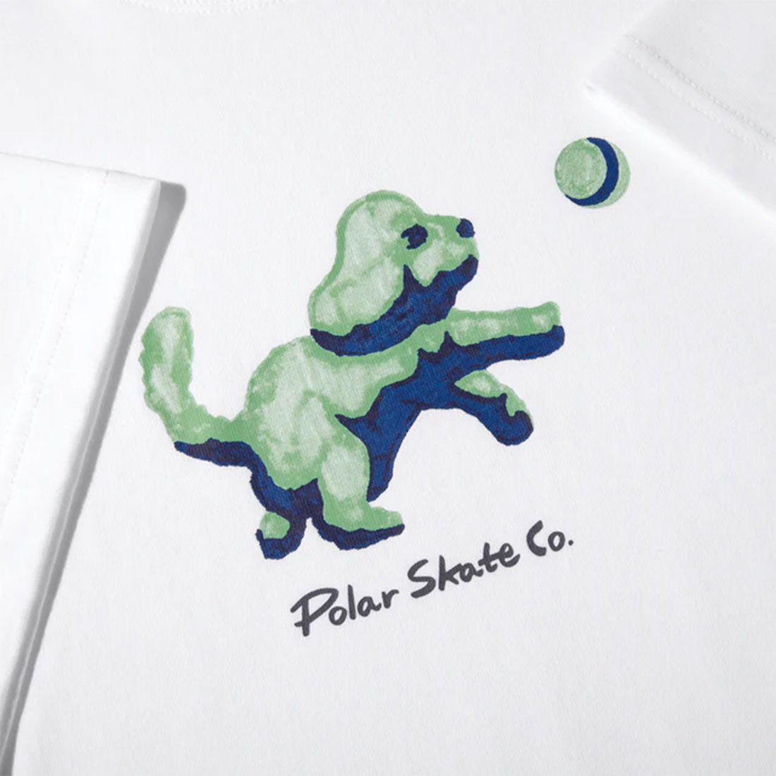 T-shirt a maniche corte Polar - Ball Tee-Bianco
