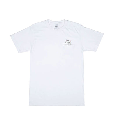 T-shirt a maniche corte Rip n Dip - Lord Nermal Pocket Tee -Bianco