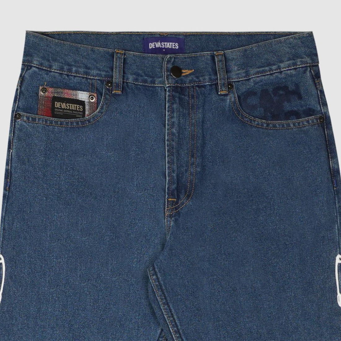 Jeans Devà States - Denim Pants Chaos -Blu